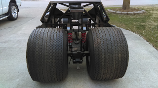 Illustration for article titled This 2/3 Scale Tumbler Just Needs A 2/3 Scale Batman And Some Welding To Be Ready To Fight Crime